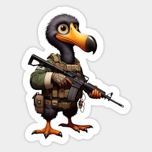 Tactical Dodo Bird Sticker